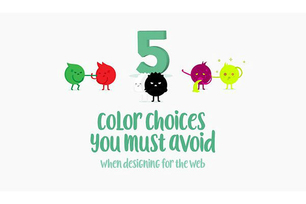 5 color choice that could ruin your website